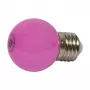 Synergy 21 LED Retrofit E27 Tropfenlampe G45 różowa 1 Wat do łańcucha świetlnego