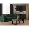 top e shop STOLIK KAWOWY ŁAWA MODERN 2P cienki Dąb Artisan z czarnymi listwami