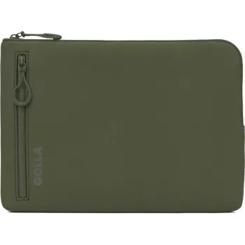 Pokrowiec na laptop Golla 76420 do laptopów 15-calowych, zielony, ochronny, wyściełany