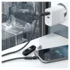 Kabel USB RealPower MagneticCharge3 2m USB A Czarny