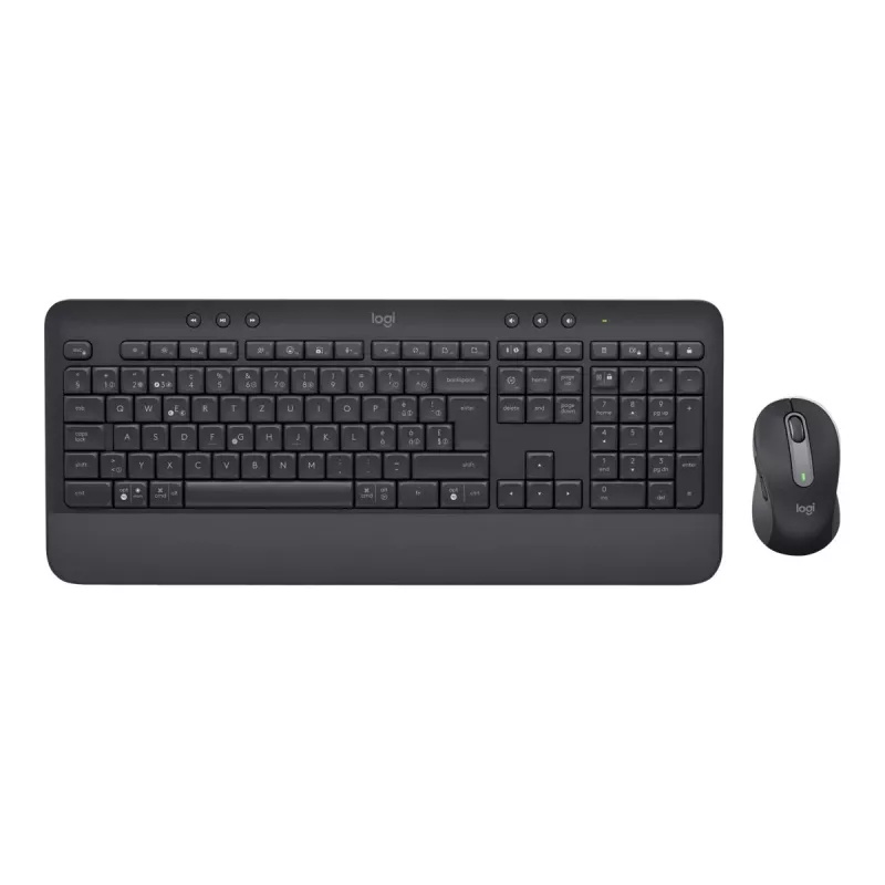 Zestaw Logitech Signature MK650 Combo dla Firm – Bezprzewodowa Klawiatura i Mysz