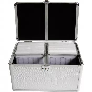Pudełko MediaRange BOX75 na 200 płyt Srebrny