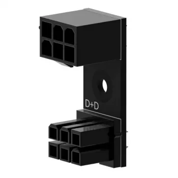 Adapter 6‑pin PCIe 180° D+D Singularity SC‑A‑PCIE6‑DD do zasilania GPU/PCIe