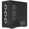 Obudowa komputerowa AEROCOOL D520A Midi-Tower ATX ze szkłem hartowanym RGB — czarna