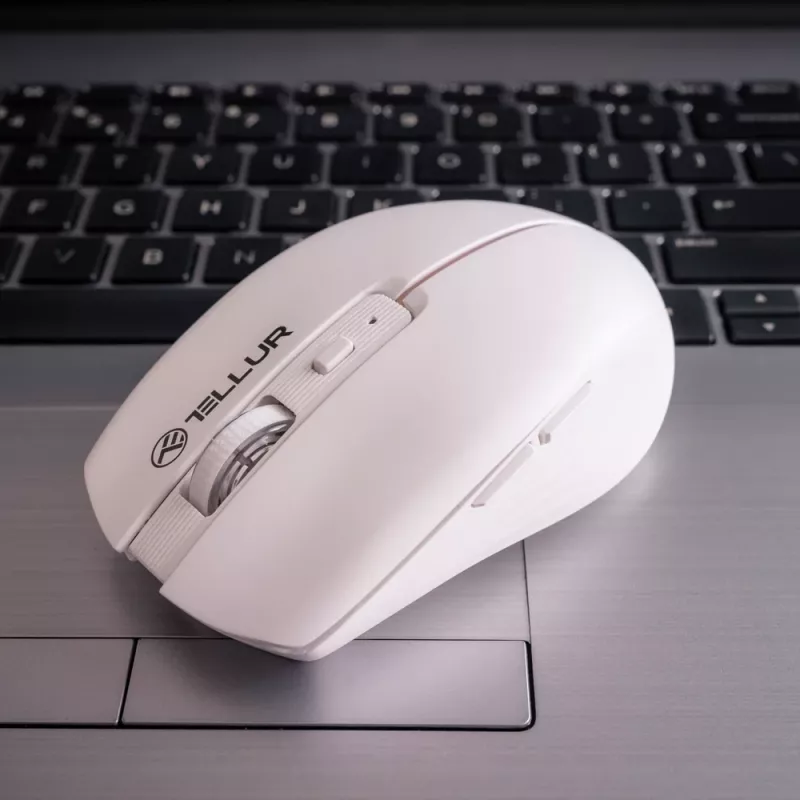 Tellur Silent Click Wireless mysz Biały
