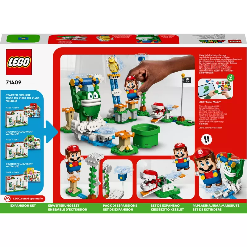 Klocki konstrukcyjne LEGO Super Mario 3 Figurki przeciwników 71409 — Boomerang Brother i Piranha Plant
