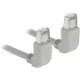 Kabel sieciowy DeLOCK 83513 RJ-45 Cat6a 0,5 m Szary