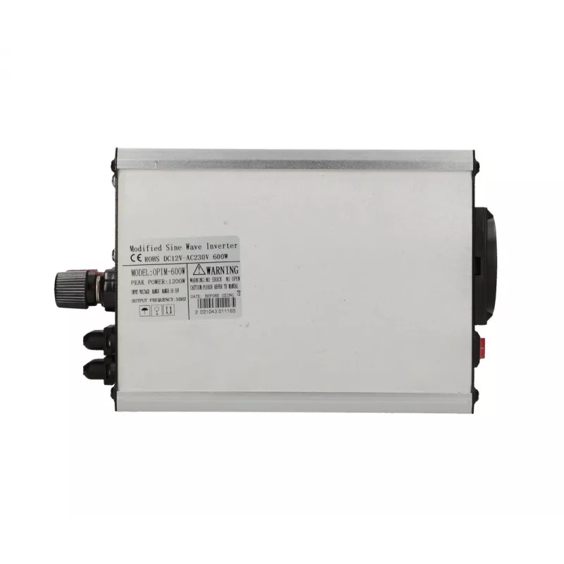 Extralink OPIM-600W przetwornica napięcia, samochodowa 12V, 600W zmodyfikowana sinusoida