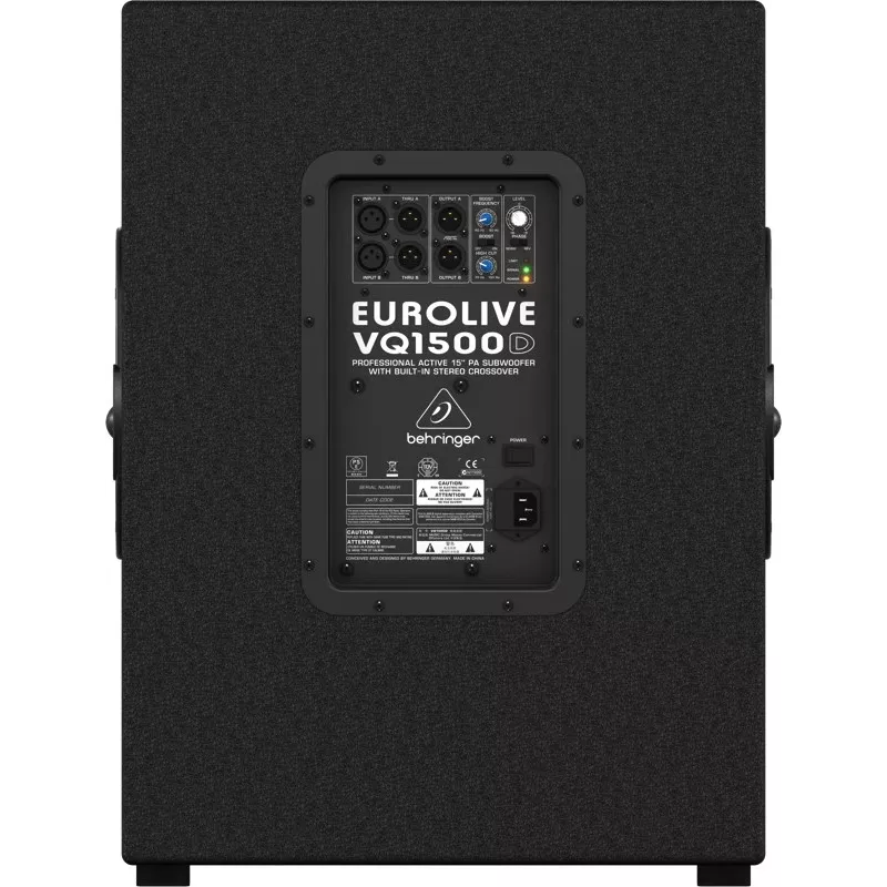 Behringer Eurolive VQ1500D Czarny 500 W