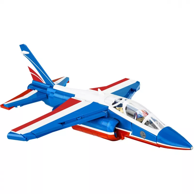 Zabawka konstrukcyjna Cobi Alpha Jet Patrouille de France model w skali 1:48 COBI-5841