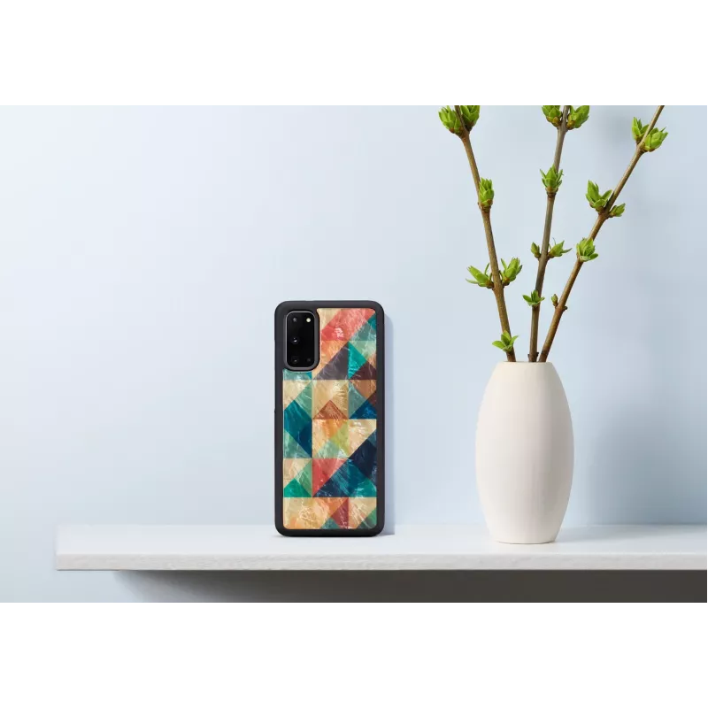 Etui ochronne iKins do Samsunga Galaxy S20 — Mosaic Czarny