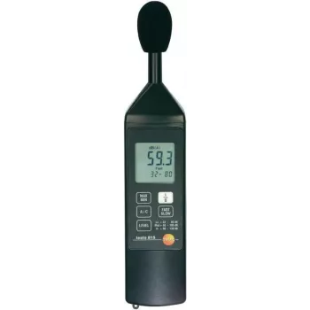 Testo 815 - Cyfrowy - Ważenie A - Ważenie C - Szybki - Wolny - 32 - 130 dB - 1 dB - 0,1 dB (0563 8155)