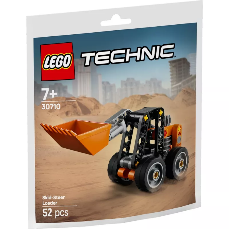 Klocki konstrukcyjne LEGO Technic Skid Steer Loader z ruchomymi ramionami i gąsienicami
