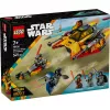 LEGO Star Wars Flame Speeder 75414 zestaw pojazdu śnieżnego — 349 elementów, 3 minifigurki, wiek 7+