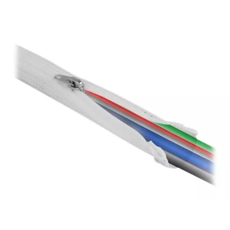 Oplot osłonowy DeLOCK 20821 1 m x 20 mm biały