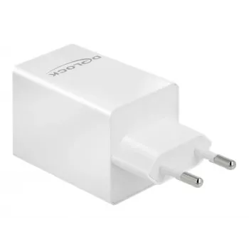 Ładowarka DeLOCK USB GaN Charger USB Type-C PD 3.0 i USB Type-A 48 W