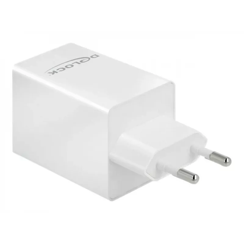 Ładowarka DeLOCK USB GaN Charger USB Type-C PD 3.0 i USB Type-A 48 W