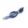 Sbox USB-1031BL USB->Micro USB 1M niebieski