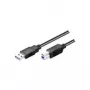 Kabel Wentronic Goobay USB 3.0 SuperSpeed, czarny, 3 m - wtyk USB 3.0 (typ A) > wtyk USB 3.0 (typ B) (93654)