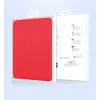 Skórzane etui na tablet Devia do iPad Air 2019 / iPad Pro 10.5 z miejscem na rysik, czerwone