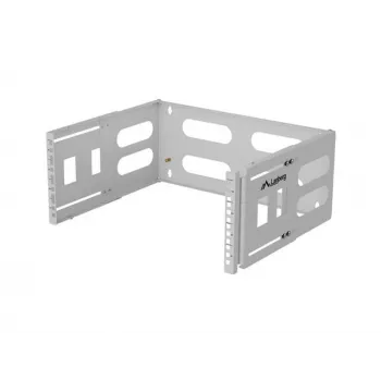 Szafa wisząca 19 inch 4U LANBERG — 497×400/240 mm, szara