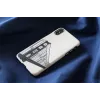 Etui na telefon man and wood do iPhone X/XS, konstrukcja mostka dłoni, czarne
