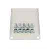 Zaślepka rack Extralink Front Blank Panel 2U 19 cali Szara