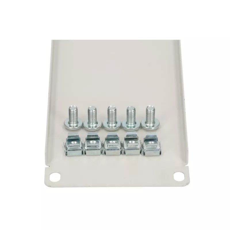 Zaślepka rack Extralink Front Blank Panel 2U 19 cali Szara