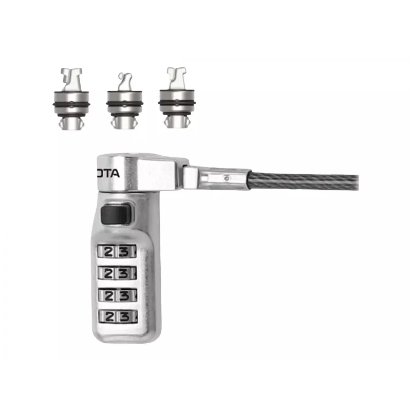 Blokada linkowa DICOTA D31717 Czarny 2 m