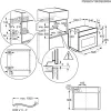Piekarnik do zabudowy Electrolux EVL6E49X, kompaktowy 45 cm, metal, czarny, CombiQui
