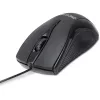 DICOTA - Mysz - dla prawo- i leworęcznych - Laser - 3 przyciski - Przewodowa - USB - Czarny (D32011)