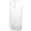 Karl Lagerfeld KLHCP14XLMNMS Etui twarde do iPhone 14 Pro Max 6,7 srebrny / srebrny Liquid Glitter Monogram