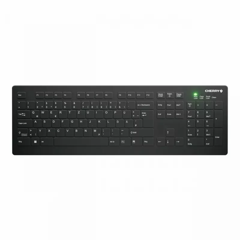 Contour Design Active Key Contour QuickClean Medical klawiatura IP68 bezprzewodowa klawiatura pełnowymiarowa czarna DE C8112