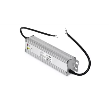 Zewnętrzny zasilacz sieciowy MikroTik MTP250-53V47-OD 250W, wejście 100–240V, obudowa cynkowa, kompaktowe wymiary 240×46,5×69mm