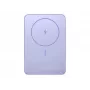 Xiaomi Super cienki Magnetic Power Bank 5000 | 5000 mAh | Fioletowy