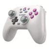 Bezprzewodowy kontroler GameSir T4n biały — Bluetooth, symetryczna konstrukcja
