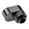 XSPC Rotary 14mm Offset G1/4 Fitting, Chrome Czarny - kątowe złącze obrotowe do chłodzenia wodnego