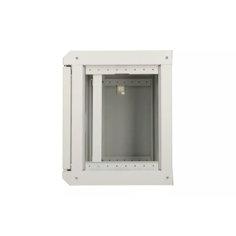 Szafa wisząca Extralink Rackmount 6U 10 cali Szara Zamek na klucz Zarządzanie kablami