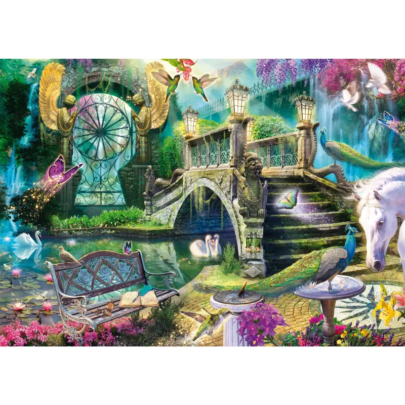 Jeff Haynie: Der geheime Garten, Puzzle 1000 elementów