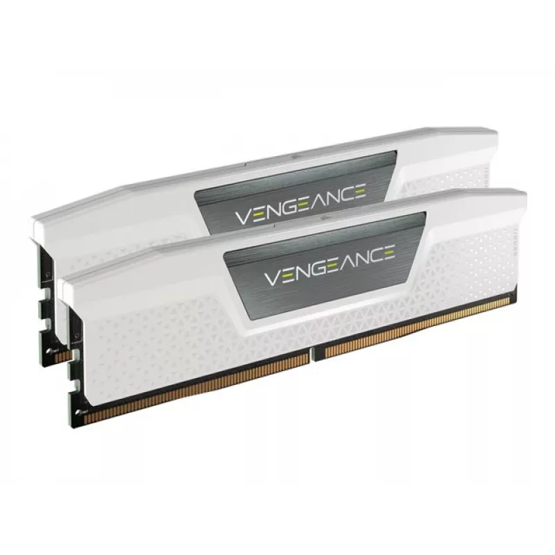 CORSAIR VENGEANCE 32GB 2x16GB DDR5 6000MT/s DIMM Unbuffered 36-44-44-96 Std PMIC XMP 3.0 biały radiator czarna płytka PCB 1.4V