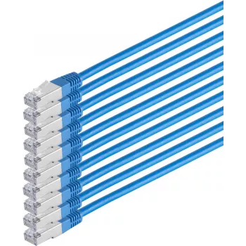 Kabel sieciowy ShiverPeaks 75711-HB-SET10 CAT6 S/FTP PIMF, 4-pary, linka