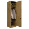 Topeshop SD-50 ARTISAN KPL bedroom wardrobe/closet 5 shelves 1 drzwi(s) dąb