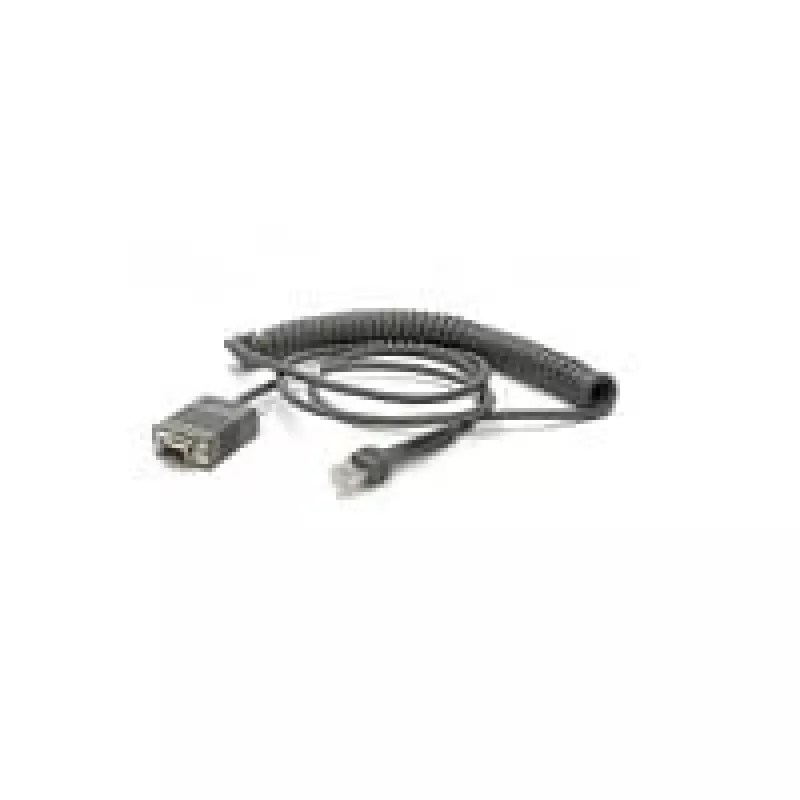 Zebra CBA-RF2-C09ZAR kabel szeregowy Czarny 2.8 m RS232 DB9