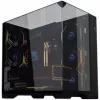 Lian Li O11 Vision Compact PC-Enclosure Bundle + 3x UNI FAN SL-INF 120 Reverse Blade Fan - czarny
