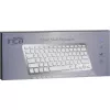 Klawiatura bezprzewodowa Inca IBK-569BT Bluetooth 78 klawiszy metaliczny srebrny