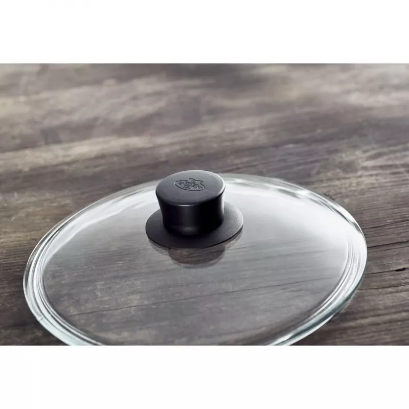 Patelnia do serwowania BALLARINI 75002-923-0 okrągła czarna 28 cm