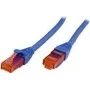 ROLINE - Kabel krosowy - RJ-45 (M) do RJ-45 (M) - 2 m - UTP - CAT 6 - bezhalogenowy, formowany, linka - niebieski (21.15.2542)