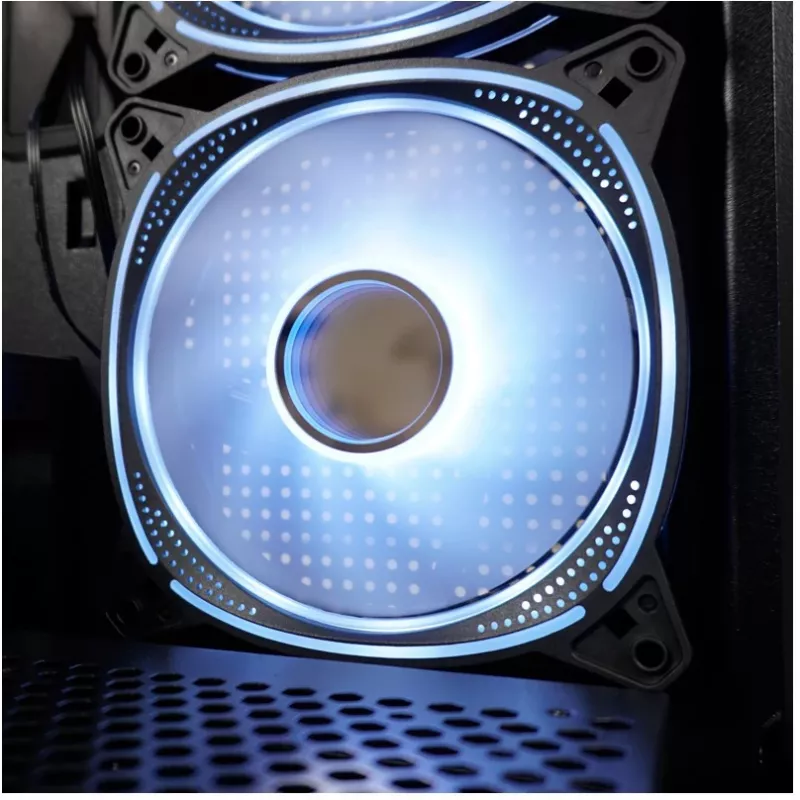 Obudowa LC-Power MidiTower 715B czarna USB3.2/Audio bez zasilacza SEAMLESS_X (LC-715B-ON)