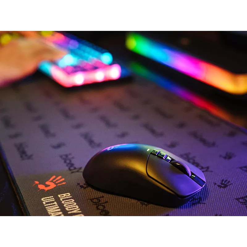 A4TECH BLOODY mysz R72 ULTRA WRLS 2.4G+USB Czarny