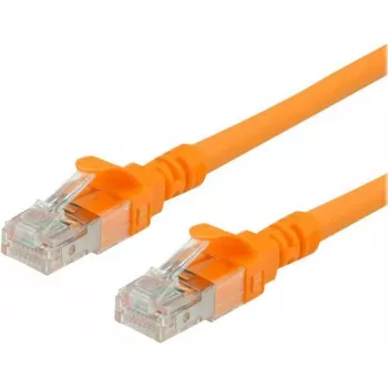ROLINE - Patch-kabel - RJ-45 (M) do RJ-45 (M) - 2 m - UTP - CAT 6a - bezhalogenowy, formowany, linka - pomarańczowy (21.15.2772)